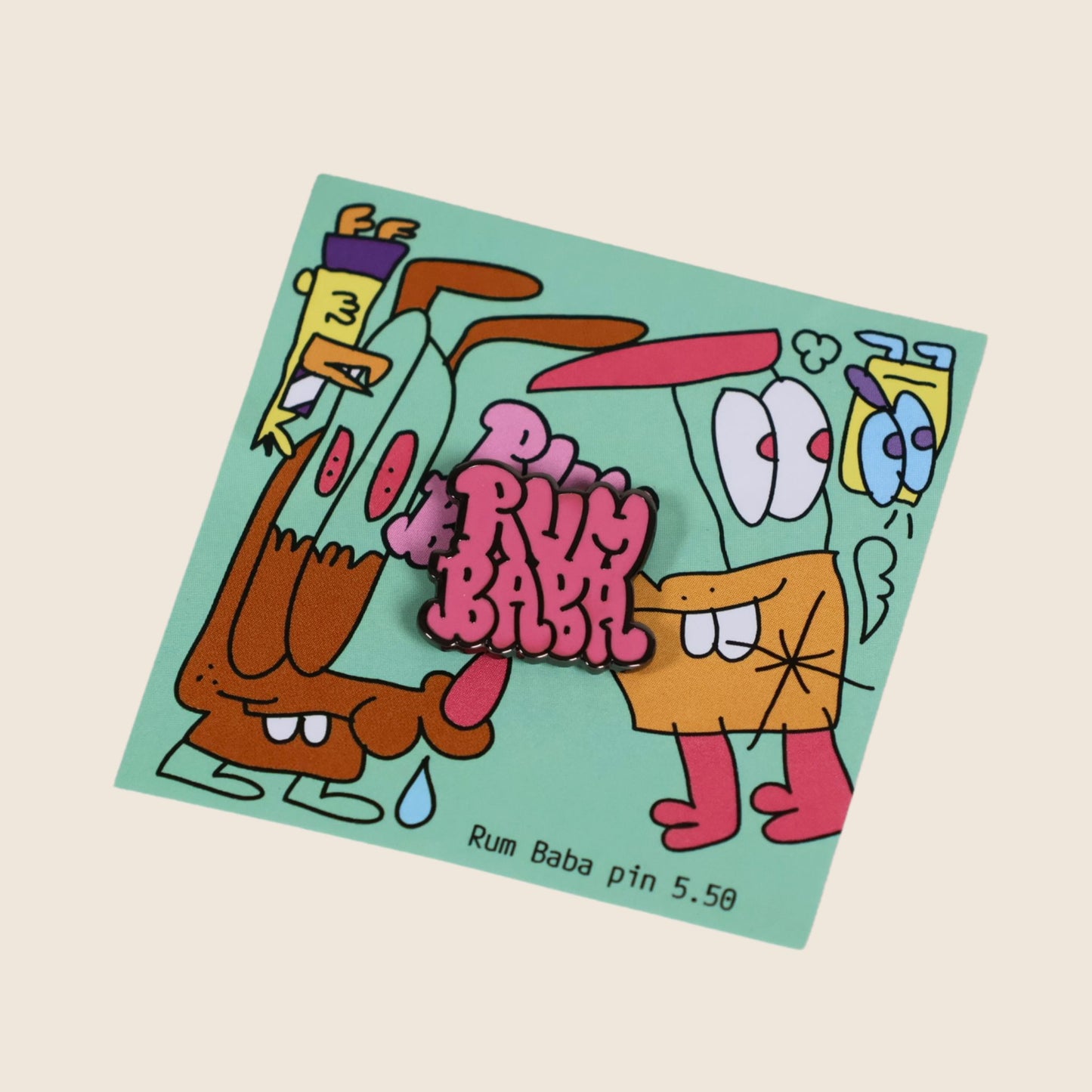 Enamel Pin Pink