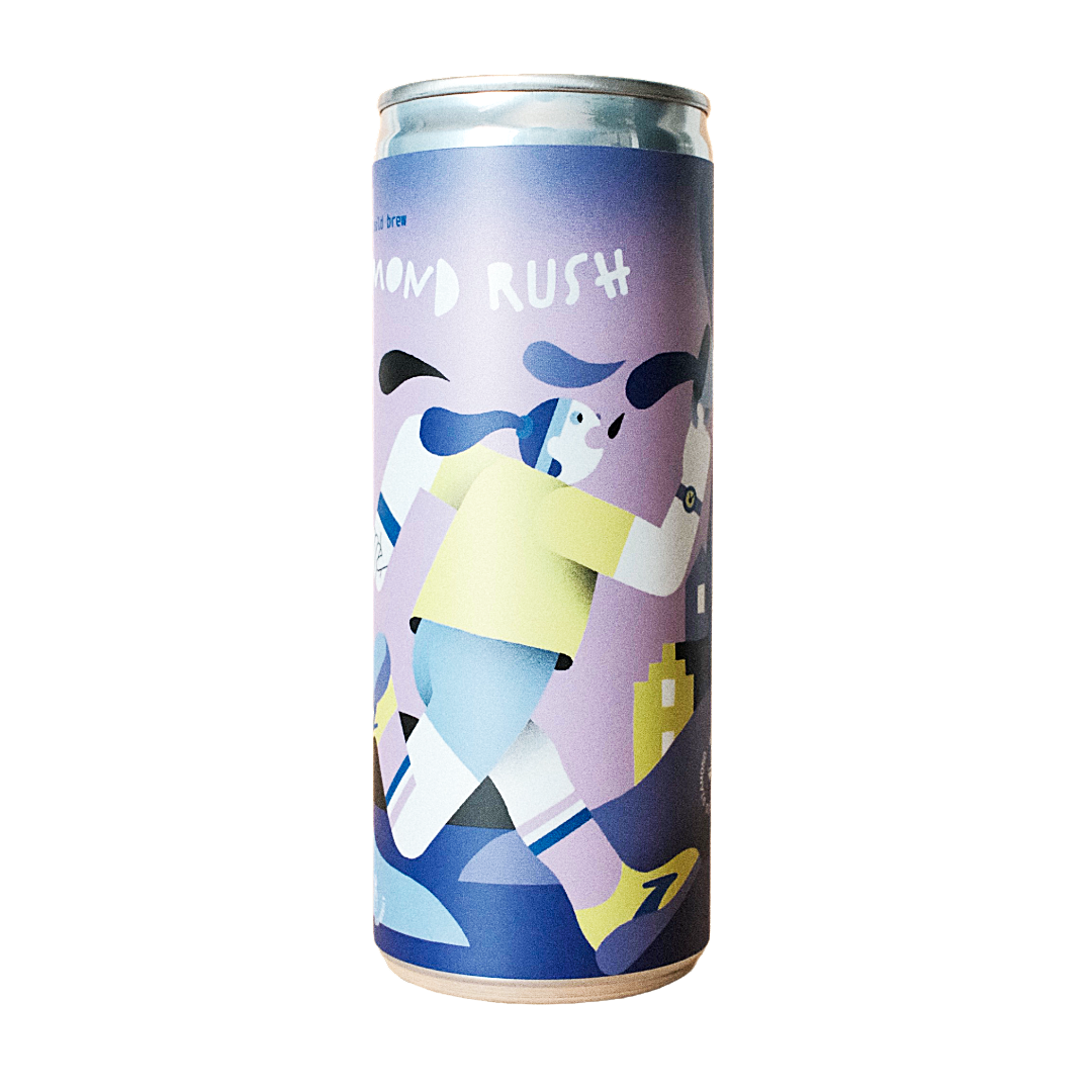 Diamond Rush nitro cold brew can, 250 ml